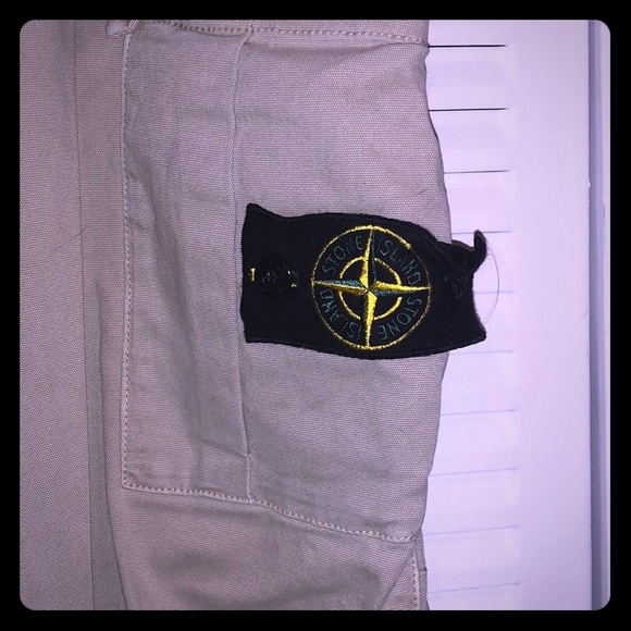 Stone Island Other - Stone Island Khaki Cargo Joggers